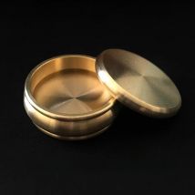 Buddha Slot Box (Half Dollar,Brass) Magic Tricks Magician Close Up Illusions Gimmick prop Mentalism Coin Appear Vanish Magia