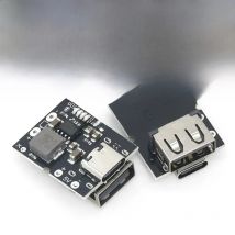 Type-C USB 5V 2A Boost Converter Step-Up Power Module Lithium Battery Charging Protection Board LED Display USB For DIY Charger