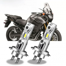 Motorcycle 60W White 12000lm H7 LED Headlight Bulbs 6500k CANbus For Yamaha Super Tenere XTZ1200 2012-2021