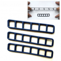 10pcs Silicone Fixing Strap for Car Rearview DVR Mirror Belt Buckle Bandage for GPS DashCam Bracket Holder Auto Fixed Band Line