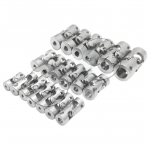 2/3/3.17/4/5/6/6.35/8/10mm Boat Car Shaft Coupler Motor Connector Metal Universal Joint Coupling