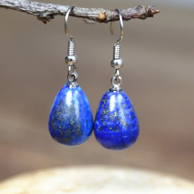 Lapis Lazuli Natural Stone Earrings for Women Fancy Drop Earring Elegant Dangle Earrings Bold Jewelry Dropship Gifts