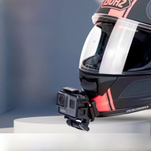 For Shoei Gt Air2 Aluminium Customized Helmet Chin Mount For GoPro Hero12/11/10/9 Insta360 X4 X3 Ace pro DJI Action 3/4 Camera