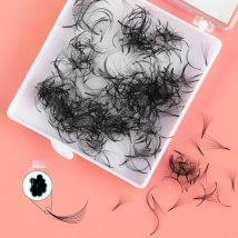 SONG LASHES  0.10 0.05 thickness Premade Fans Pointy Base Eyelash Extensions Sharp Thin Root  6D 8D 10D 12D 0.05 thickness