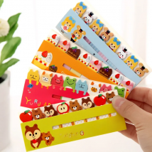 1pcs Cartoon Sticky Note Post Stick Marker Memo Stickers Bookmark Cute Animal Cat Dog Stationery Office School Supplies A6754