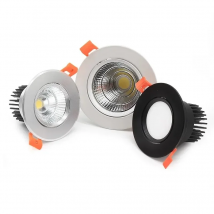 Dimmable Recessed LED COB Downlights 5W 7W 9W 12W 15W 18W  LED Ceiling Spot Lights AC110/220V Hotel office home Indoor Lighting