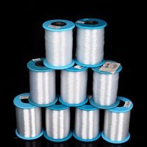 DIY String Beading Making Bracelet&Necklace 0.2-1.0MM NO Stretch 1 Roll Transparent Stretchy Elastic Rope line Beads Cord