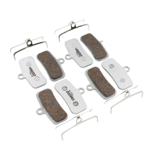 4 Pairs, Ex Plus Bicycle Disc Brake Pads For SHIMANO XTR, DEORE XT, SLX, DEORE, SAINT, ZEE, Alu-Alloy Backing