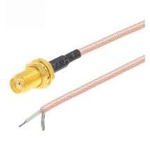 1pcs Single End SMA Female to PCB Solder Pigtail RG316 Cable for WIFI Wireless Router GPS GPRS Low Loss Jack Plug Wire Connector