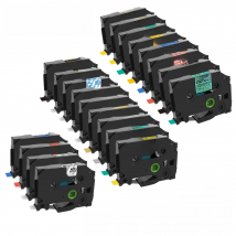 31 Colors TZe-231 TZe-131 TZe231 Label Tape 12mm Compatible for Brother Printer TZe-631 Laminated Ribbon PT-H110 Label Maker