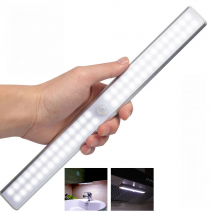 6 10 24 40 60 LEDs Under Cabinet Night Light Motion Sensor Closet Light Kitchen Bedroom Lighting Wall Lamp With Magnetic Strip