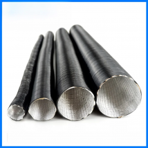 25mm 42mm 60mm 75mm Diameter 100-500cm Length Air Diesel Parking Heater Duct Pipe Tube Hose For Webasto Eberspacher Extendable