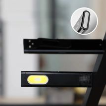 Warsun LED Keychain Flashlight  650Lm Portable Mini Torch Light Pocket Lantern Flood Work Light With Magnet