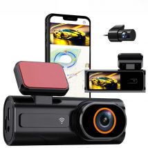 Ultra HD 4K Car Front Dash Cam Mini WIFI DVR Black Box Room With 24H Parking Monitor Night Vision,GPS/Rear View Camera Optional