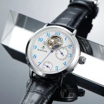 Kafyase Herren Multifunktions Tourbillon mechanische Uhr 316l Edelstahl gehäuse Leder wasserdichte klassische Automatik uhren