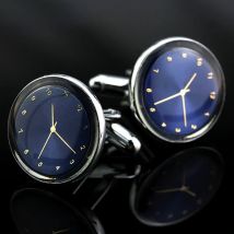 MMS Jewelry shirt cufflink for mens Brand cuff buttons Watch Shaped cuff link High Quality Wedding abotoaduras Drop Shipping