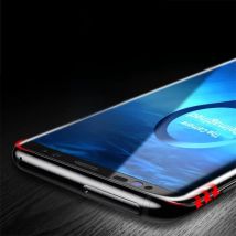 Unlock Fingerprint Full Glue 9H Tempered Glass For Samsung Galaxy S10 S20 S21 S22 S23 S24 Note 10 Plus 20 Ultra Screen Protector