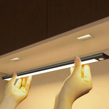 LED Cabinet Light USB Type-C Rechargeable Motion Sensor Led Lamp for Kitchen Wardrobe Cabinet Lighting 20cm/30cm/40cm/50cm/60cm