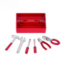 RC Car Scale Accessories Mini Hammer Wrench Pliers Screwdriver Tools Box for TRX4 SCX10 1/12 WPL D12 MN99S D90 ZP1001