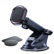 TOPK Magnetic Car Phone Holder,Universal Dashboard Windshield Industrial-Strength Suction Cup Car Phone Mount for All Phones