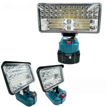 LED Work Light 18v Flashlight Compatible For Makita 18v LXT Battery Cordless Flashlight Jobsite Camping Emergency Lighting