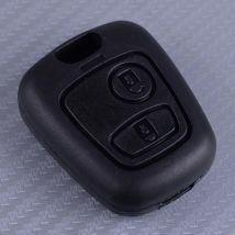 DWCX 2 Button Black Car Remote Key Fob Shell Case fit for Toyota Aygo NE73 Blade 2005 2006 2007 2008 2009 2010