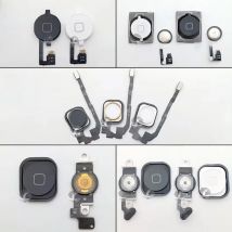 For iPhone 4 4S 5 5S 5C SE Home Button with Flex Cable Menu Button Key Cap High Quality 100% New OEM Screen Control Repair