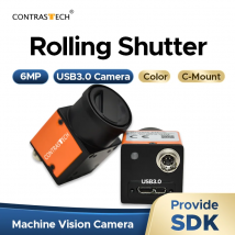 1/1,8" 6MP IMX178 USB3.0 Vision Kamera 60Fps Rolling Shutter Industriekameras für Nagetierverhaltenserfassung bieten SDK