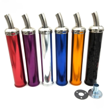 60X280mm Metal 50-250CC Universal Motorcycle Racing Modified Muffler 2 Stroke Exhaust Pipe
