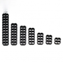 6 Colors 4Pin 6Pin 8Pin 12Pin 14Pin 16Pin 24Pin Acrylic Closed Cable Comb for Sleeved Computer Power Cables