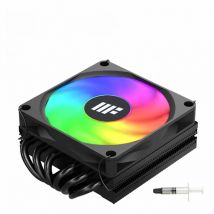 METALFISH DH450 Low Profile CPU Cooler 45mm Height 6 Heatpipes ITX CPU Radiator 9CM PWM Fan For LGA 1700 1200 2011 AM4 AM5