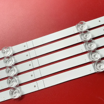 New 5pcs/Kit LED strips for HISENSE TV H58A6100 H58AE6000 H58AE6100UK CRH-BK58S13030T051087D-REV1.2 W JL.D580A1330-365AS-M_V02