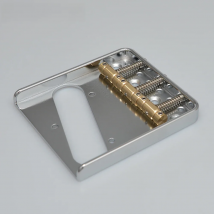 Clearance sale!TL Bridge Aluminum Alloy Base Brass Saddles 3-Saddles for TLcaster Style Guitar Electric Guitar Bridge