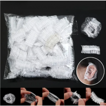 50/100pcs Disposable Waterproof Ear Cover Bath Shower Salon Ear Protector Cover Caps Dyeing Hair One-off Earmuffs Easy To Use