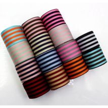2018 new 1712303,5yard/lot 38mm NYLON stripe series style color ribbons DIY material,wedding accessories Packaging