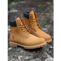 New Work Boots Men's Original Comfy Shoes Outdoor Hiking Leather Casual Shoes For Men Basic Boots Waterproof Yellow Boots