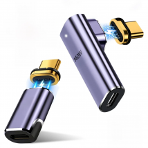 PD140W Magnetic USB4.0 Type-C OTG Adapter 40Gbps Alloy Thunderbolt3 Fast Charging 8K@120HZ Vedio Converter For Tablet SmartPhone