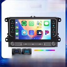 ESSGOO 7" Android 14 Car Radio 4+64G Carplay Android Auto For VW Golf 5 6 Plus Touran Caddy Jetta Passat Polo GPS Navi AI Voice