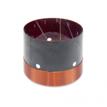 65mm Speaker Woofer Voice Coil 600W Peak Home Theater Bass Repair Parts With Round Copper Wire Kapton Former