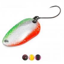 Jerry Gemini Trout Area Fishing Lures Iron Micro Fluttering Spoon 2g 3.5g 4.5g Colorado Spinner Perch Hard Baits Wholesale