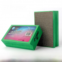 Z-LION Diamond Hand Polishing Pad Foam Backed Glass Polishing Pad Stone Ceramic Tile Grinding Diamond Abrasive Pads