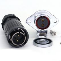 HE20 waterproof plug and socket 2 3 4 5 6 7 8 9 10 12pin Panel mount connectors, automotive connectors ip65 power cable plug