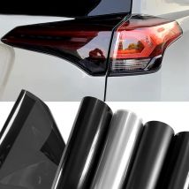 Gloss Transparent Light Black Smoke PVC Film Tint Headlight Taillight Wrap Cover Film Foil Sticker Cover Headlight Film for Cars