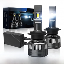 BEVINSEE V45 H7 LED CANBUS H4 H11 H1 120W 22000LM High Power Bulbs 9005 HB3 9006 HB4 H8 H9 9012 LED Headlights for Car LED 12V