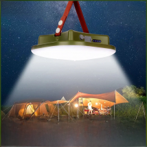 MOSLIGHTING 13500maHLED Camping Light Strong Light with Magnet Rechargeable Portable Torch Tent Light Fishing Light Night Work