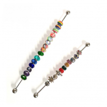 3mm 2mm Charms Storage Rod for Sorting Rondelles E Series Bracelet Beads Pendant Holder Trollbeads Accessories Organizer Shaft