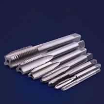 1pc Left Hand Thread Tap M3 M4 M5 M6 M8 M10 M12 M14 M16 M18 M20 HSS Metric Hand Tap Straight Flute Screw Thread Tap Drill Bit