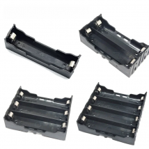 New DIY ABS 18650 Power Bank Cases 1X 2X 3X 4X 18650 Battery Holder Storage Box Case 1 2 3 4 Slot Batteries Container Hard Pin