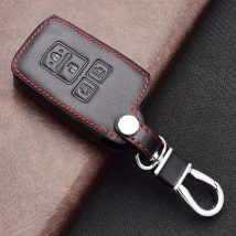ATOBABI Leather Car Key Cases For Toyota Alpard Vellfire HV Noah Voxy Esquire Sienta Smart Keychain Remote Fobs Protector Cover
