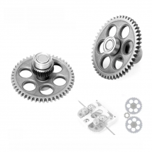 Compatible With OMG V2-S Extruder  Extrusion Metal Gear Heat Treatment Hardness 60HRC Steel G84  Dual Drive